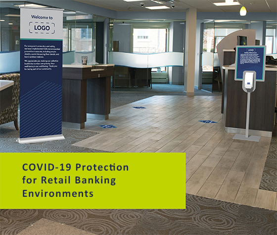 Making the financial industry safe from the spread of COVID-19.