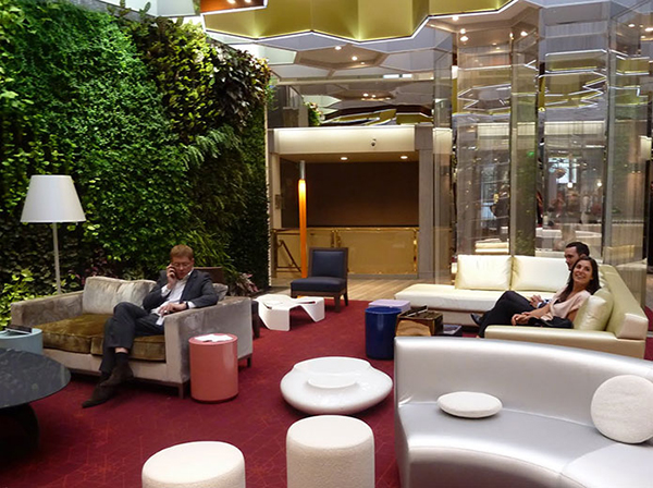 Bank branches are being designed to be sophisticated and sumptuous all over the world.