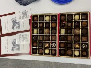 2 boxes of chocolates